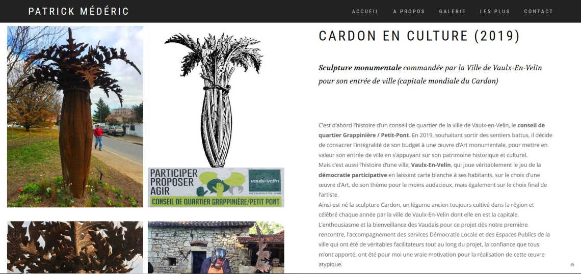 Site web portfolio